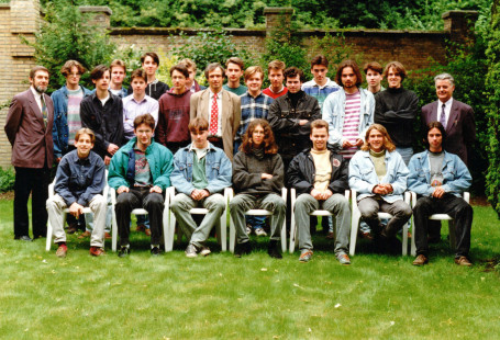 Afstudeerfoto SVC 6WEB & LWE 1993